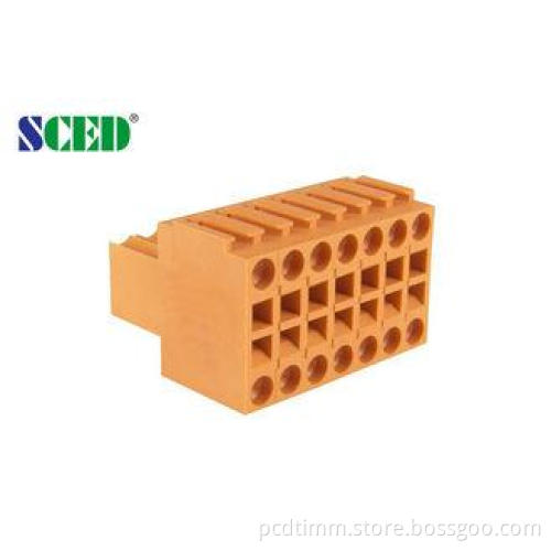 3.50mm Plug In Screwless Terminal Block With Single Level ,